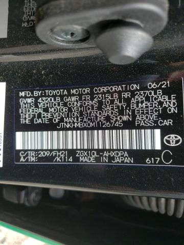 JTNKHMBX0M1126745 Toyota C-Hr Xle 2021. Фото: 9