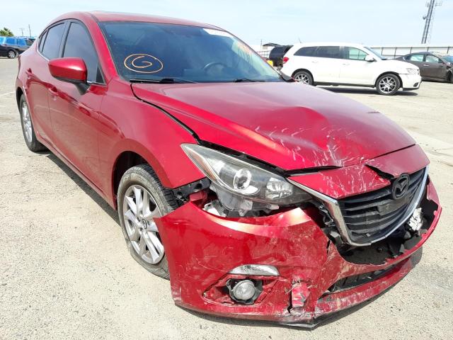 Salvage cars for sale from Copart Fresno, CA: 2016 Mazda 3 Touring