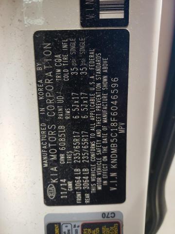 2015 KIA SEDONA LX KNDMB5C18F6046596