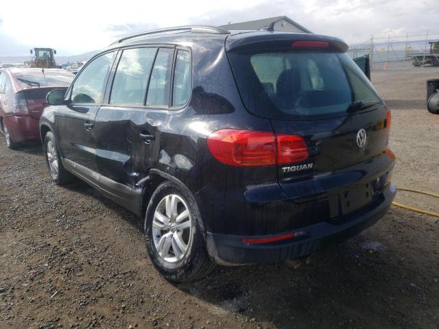 2017 VOLKSWAGEN TIGUAN S WVGBV7AX6HK035250