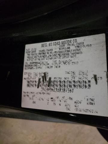 3FAHP0HA3AR381569 Ford Fusion Se 2010. Фото: 9