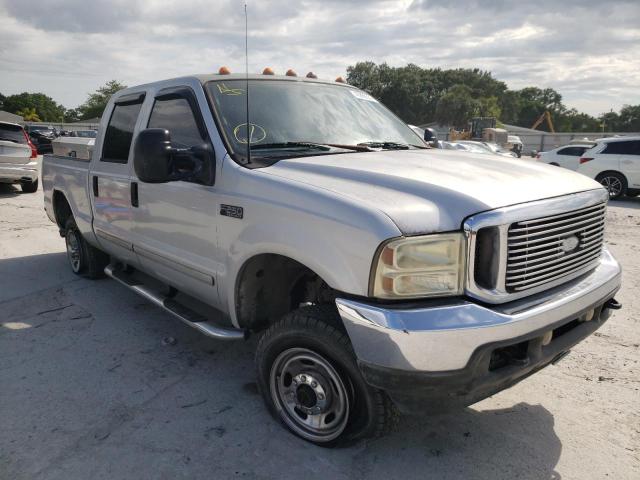Salvage cars for sale from Copart Punta Gorda, FL: 2001 Ford F250 Super