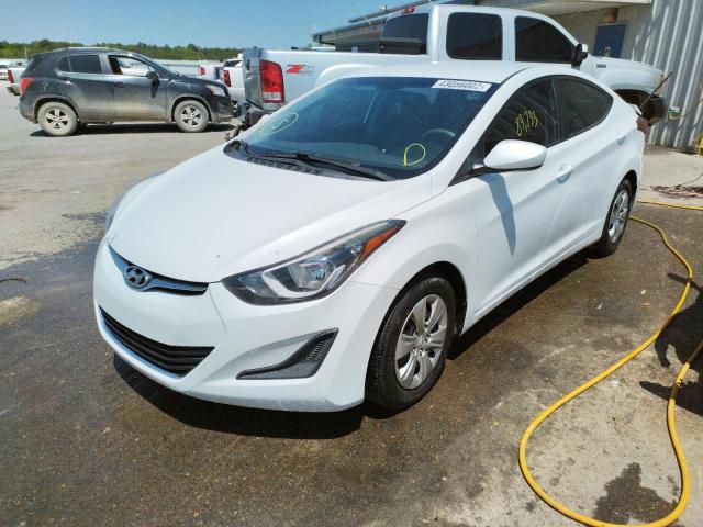 2016 HYUNDAI ELANTRA SE 5NPDH4AEXGH740910