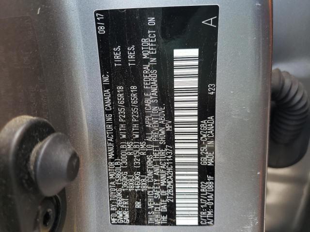 2017 LEXUS RX 350 BAS 2T2BZMCA2HC114377