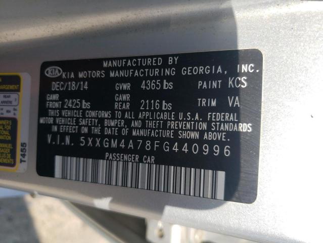 Фото: 5XXGM4A78FG440996 - 10