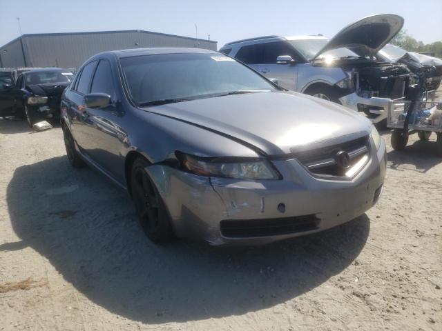 Salvage cars for sale from Copart Spartanburg, SC: 2005 Acura TL