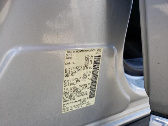 2017 NISSAN MURANO S 5N1AZ2MH2HN204055