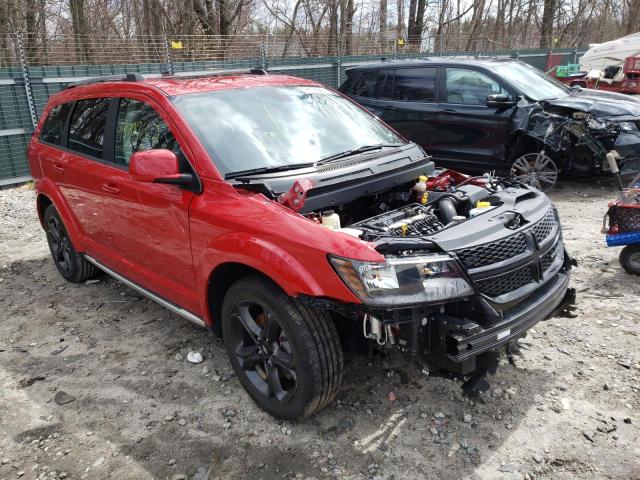 Salvage cars for sale from Copart Candia, NH: 2020 Dodge Journey CR