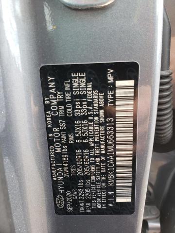 2021 HYUNDAI KONA SE KM8K1CAA1MU663313