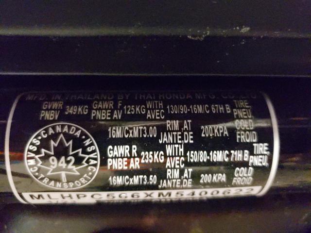2021 HONDA CMX500 A MLHPC566XM5400622