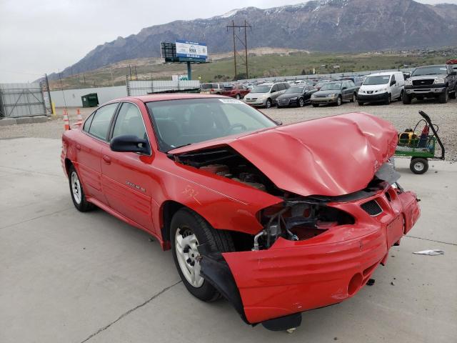 Salvage cars for sale from Copart Farr West, UT: 2000 Pontiac Grand AM S