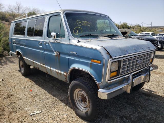 Salvage trucks for sale at Reno, NV auction: 1981 Ford Econoline