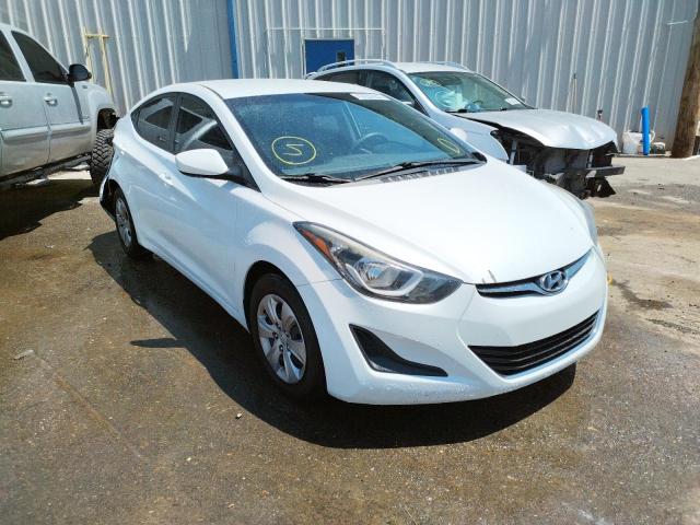 2016 HYUNDAI ELANTRA SE 5NPDH4AEXGH740910