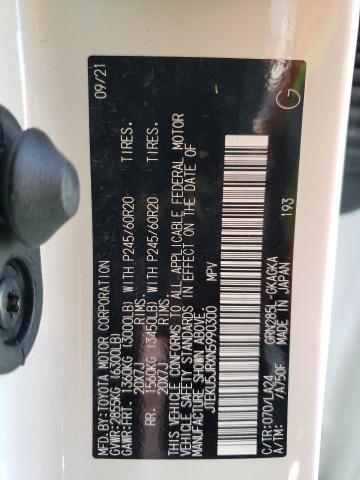 2022 TOYOTA 4RUNNER LI JTEKU5JRXN5990300