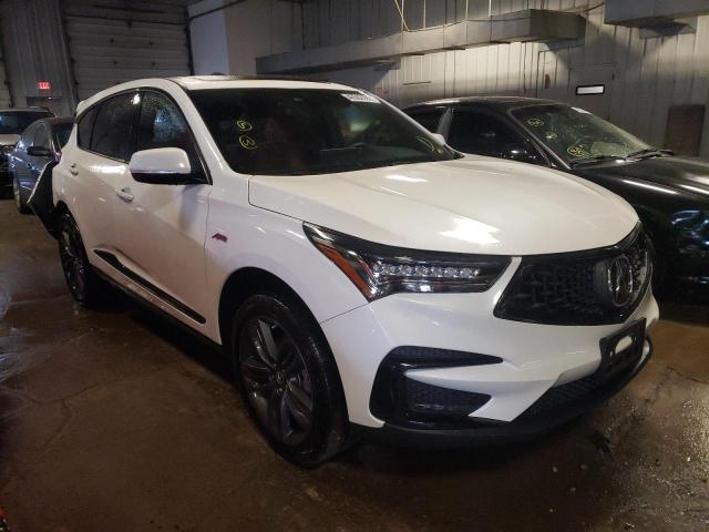 Salvage cars for sale from Copart Cudahy, WI: 2021 Acura RDX A-Spec