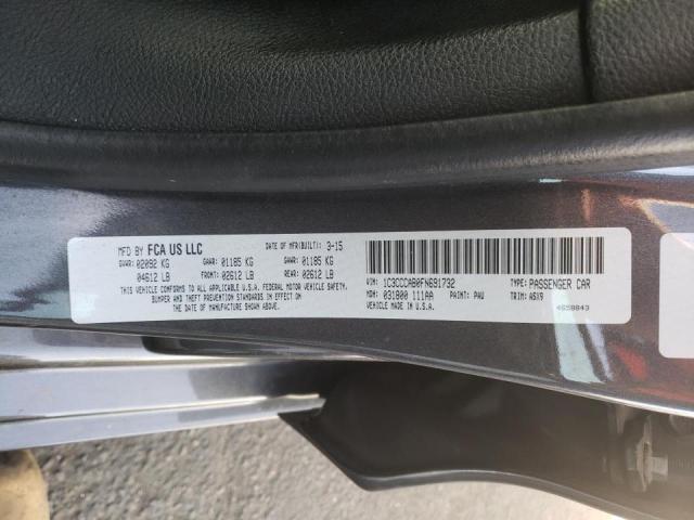 2015 CHRYSLER 200 LIMITE 1C3CCCAB0FN691732