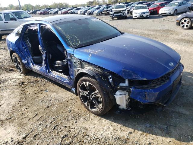 Salvage cars for sale from Copart Waldorf, MD: 2021 KIA K5 GT Line