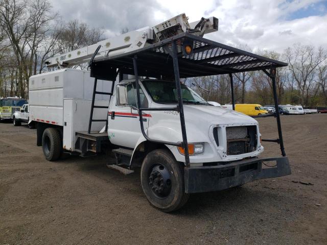Salvage cars for sale from Copart New Britain, CT: 2010 Ford F750 Super