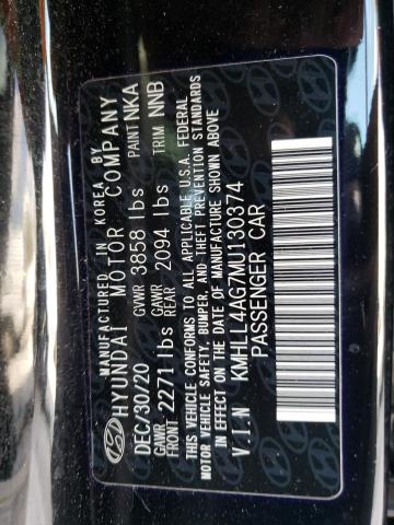2021 HYUNDAI ELANTRA SE KMHLL4AG7MU130374