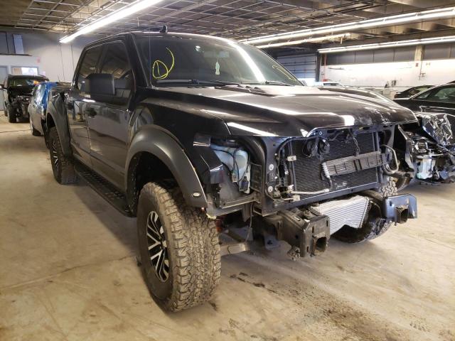 Salvage cars for sale from Copart Wheeling, IL: 2020 Ford F150 Rapto