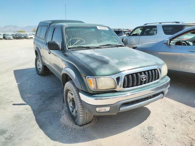 Salvage cars for sale from Copart Tucson, AZ: 2002 Toyota Tacoma XTR