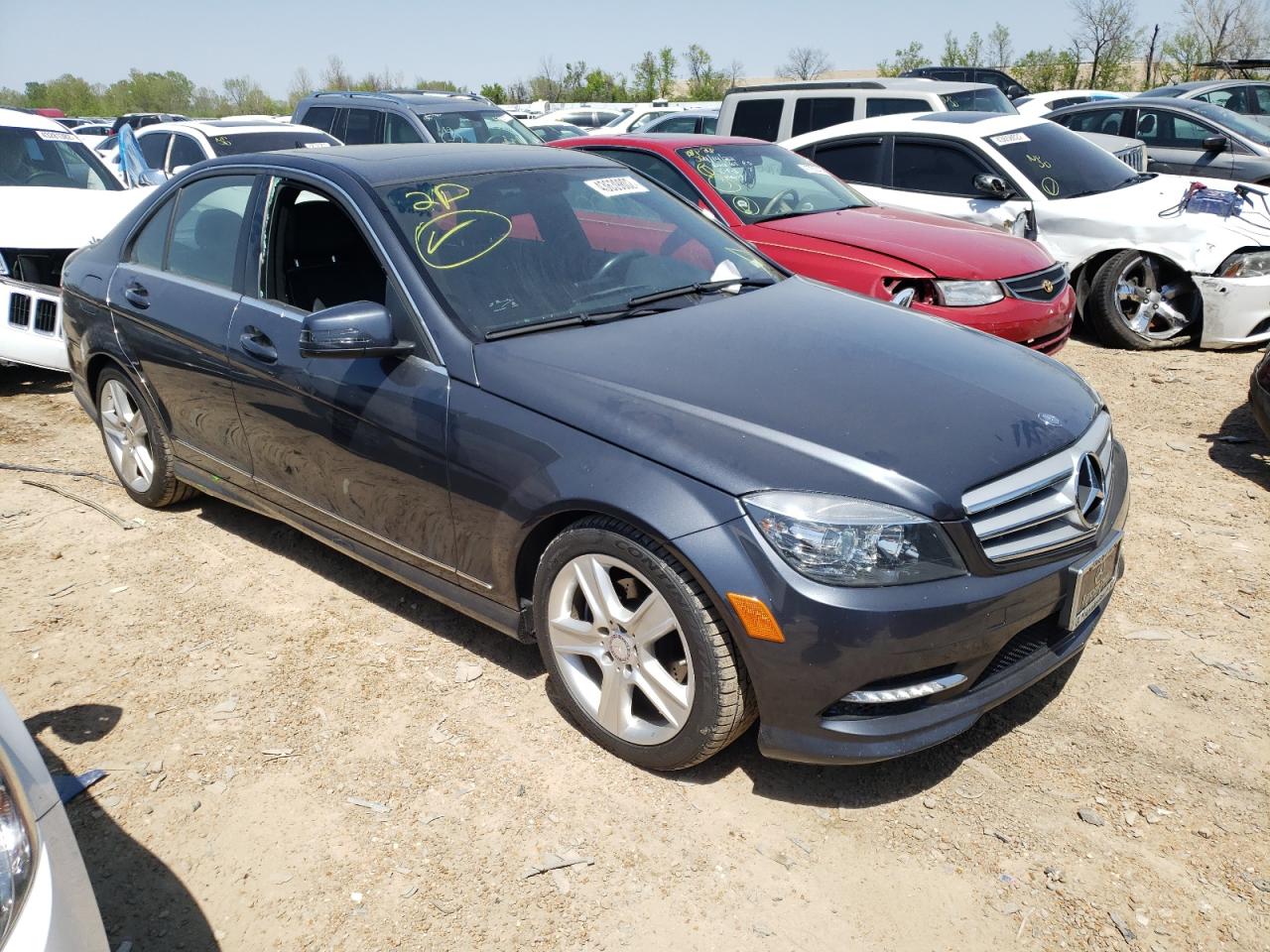 2011 Mercedes-Benz C 300 VIN: WDDGF5EB5BR166457 Lot: 43639802