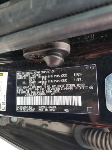 2017 TOYOTA FORERUNNER JTEBU5JR8H5421885