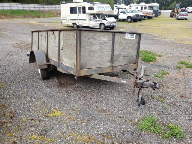 Salvage cars for sale from Copart Arlington, WA: 2009 Homemade Trailer