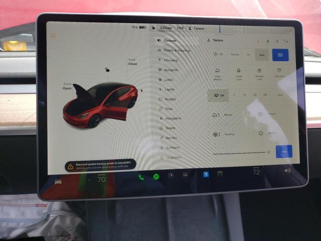 2022 TESLA 3 5YJ3E1EA3NF134290