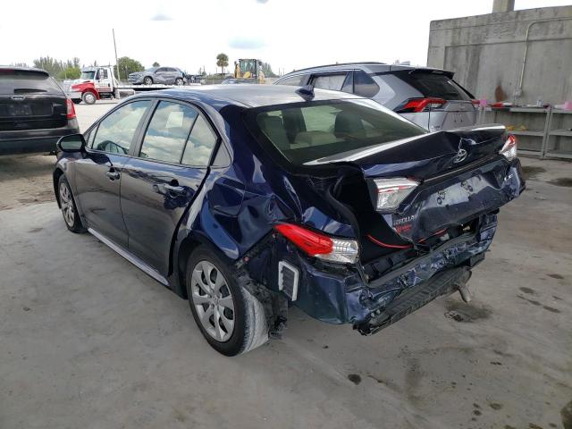 2021 TOYOTA COROLLA LE JTDEPMAE7MJ130862