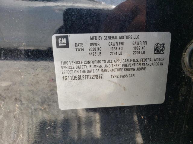 2015 CHEVROLET MALIBU 2LT 1G11D5SL2FF227377
