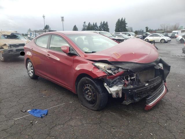 Salvage cars for sale from Copart Woodburn, OR: 2013 Hyundai Elantra GL