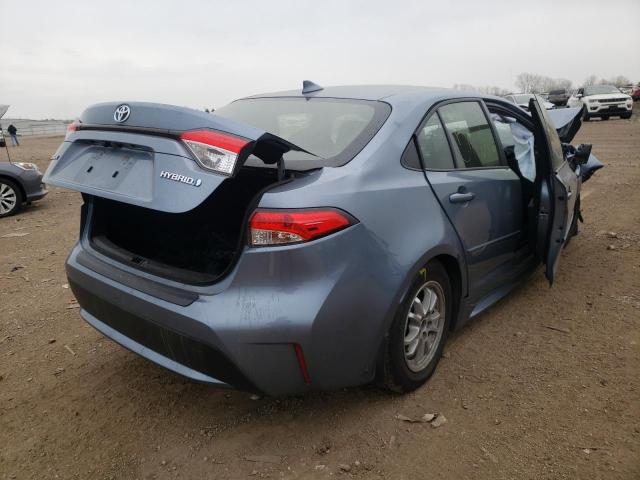 Vin: jtdeamde4mj033468, lot: 43488372, toyota corolla le 20214