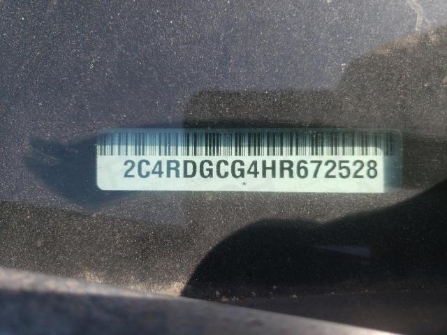 2017 DODGE GRAND CARA 2C4RDGCG4HR672528
