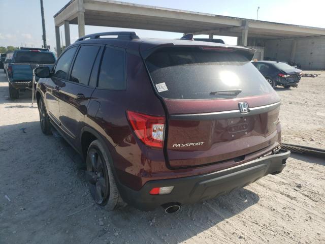 2019 HONDA PASSPORT T 5FNYF7H98KB000376