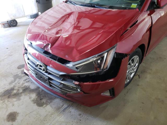 2020 HYUNDAI ELANTRA SE KMHD74LF4LU895795