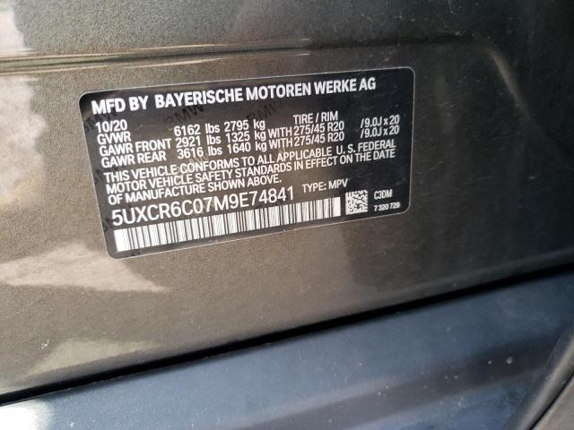 5UXCR6C07M9E74841 BMW X5 Xdrive40i