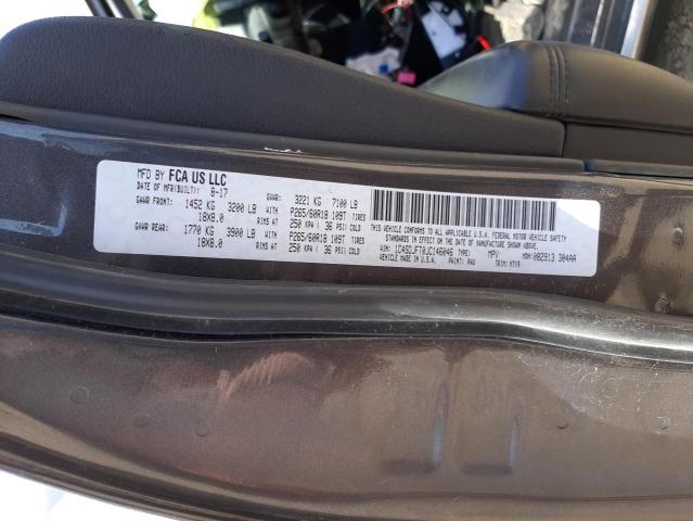 2018 DODGE DURANGO SS 1C4SDJFT0JC146046
