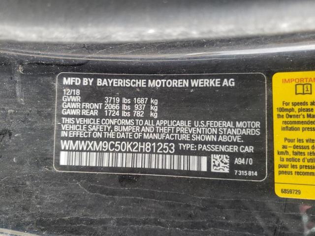 2019 MINI COOPER JOH WMWXM9C50K2H81253