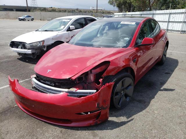 2022 TESLA 3 5YJ3E1EA3NF134290
