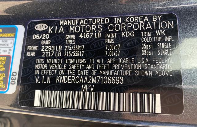 2021 KIA SELTOS EX KNDERCAA2M7106693
