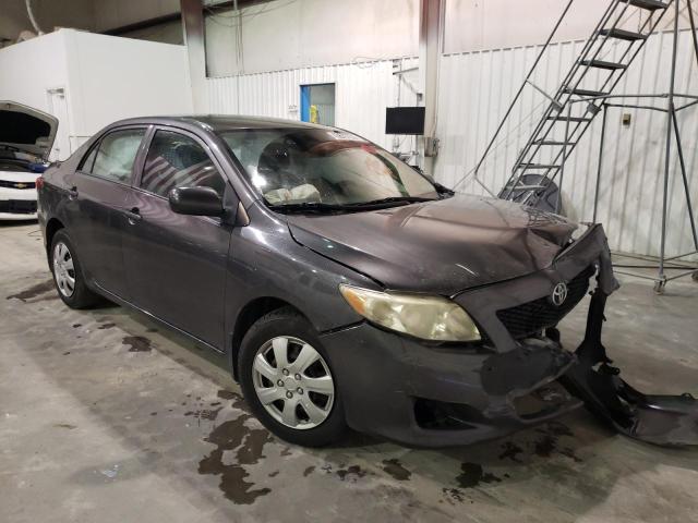 Salvage cars for sale from Copart Tulsa, OK: 2009 Toyota Corolla BA