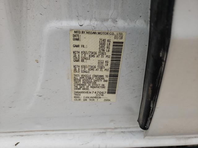 2018 NISSAN FRONTIER C 1N6AD0EV8JN747067