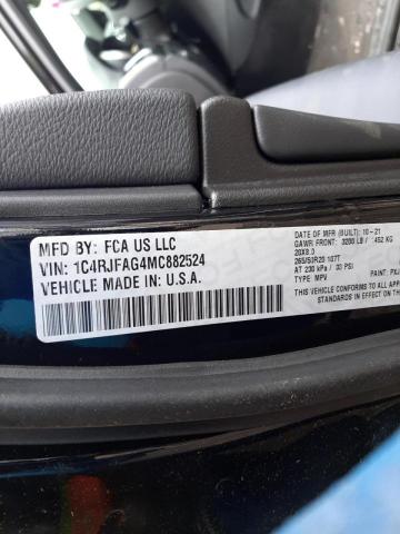 2021 JEEP GRAND CHER 1C4RJFAG4MC882524