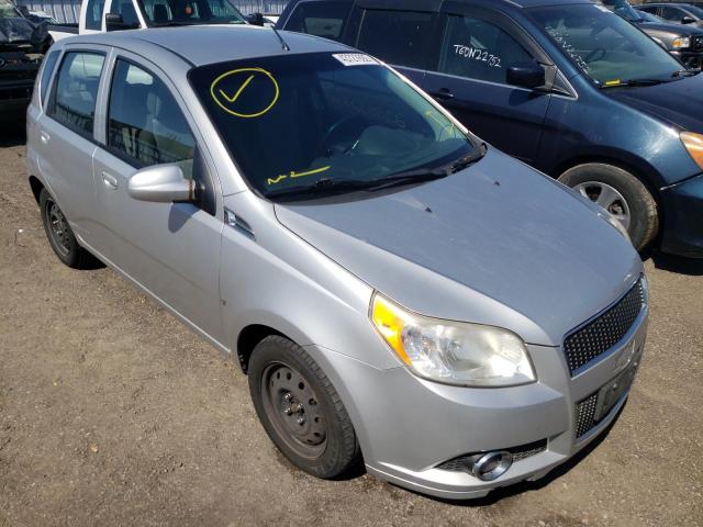Salvage cars for sale from Copart Bowmanville, ON: 2009 Chevrolet Aveo LS