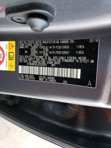 2018 LEXUS RX 450H BA 2T2BGMCA5JC022076