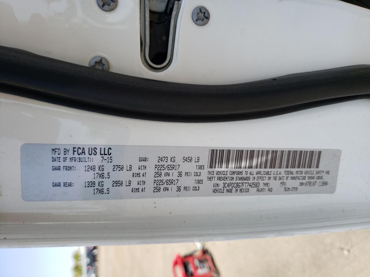 2015 Dodge Journey - Image 10