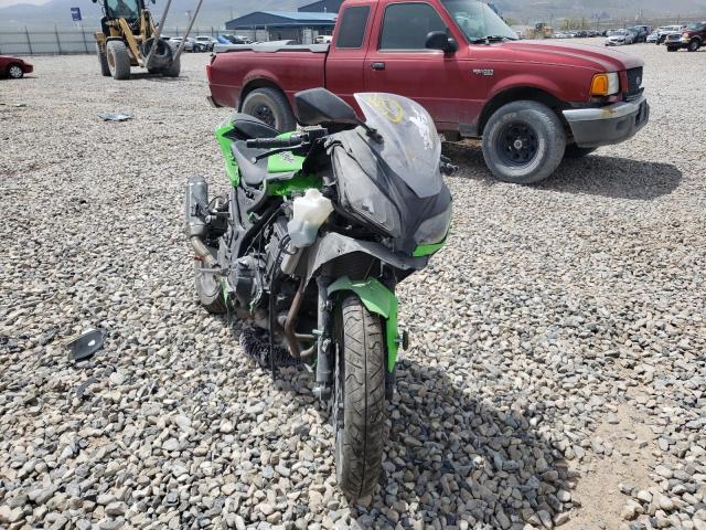 Salvage motorcycles for sale at Magna, UT auction: 2014 Kawasaki EX300 A