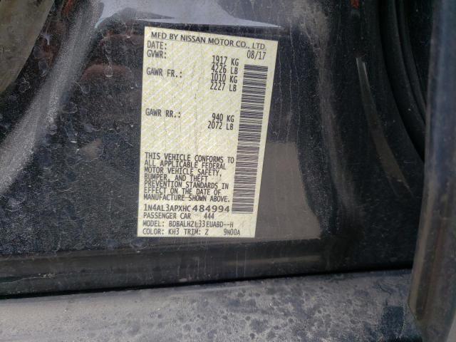 2017 NISSAN ALTIMA 1N4AL3APXHC484994