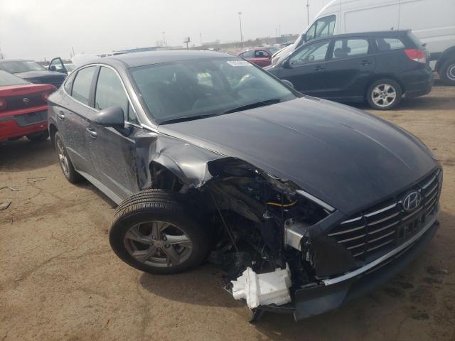 Salvage cars for sale from Copart Woodhaven, MI: 2021 Hyundai Sonata SE